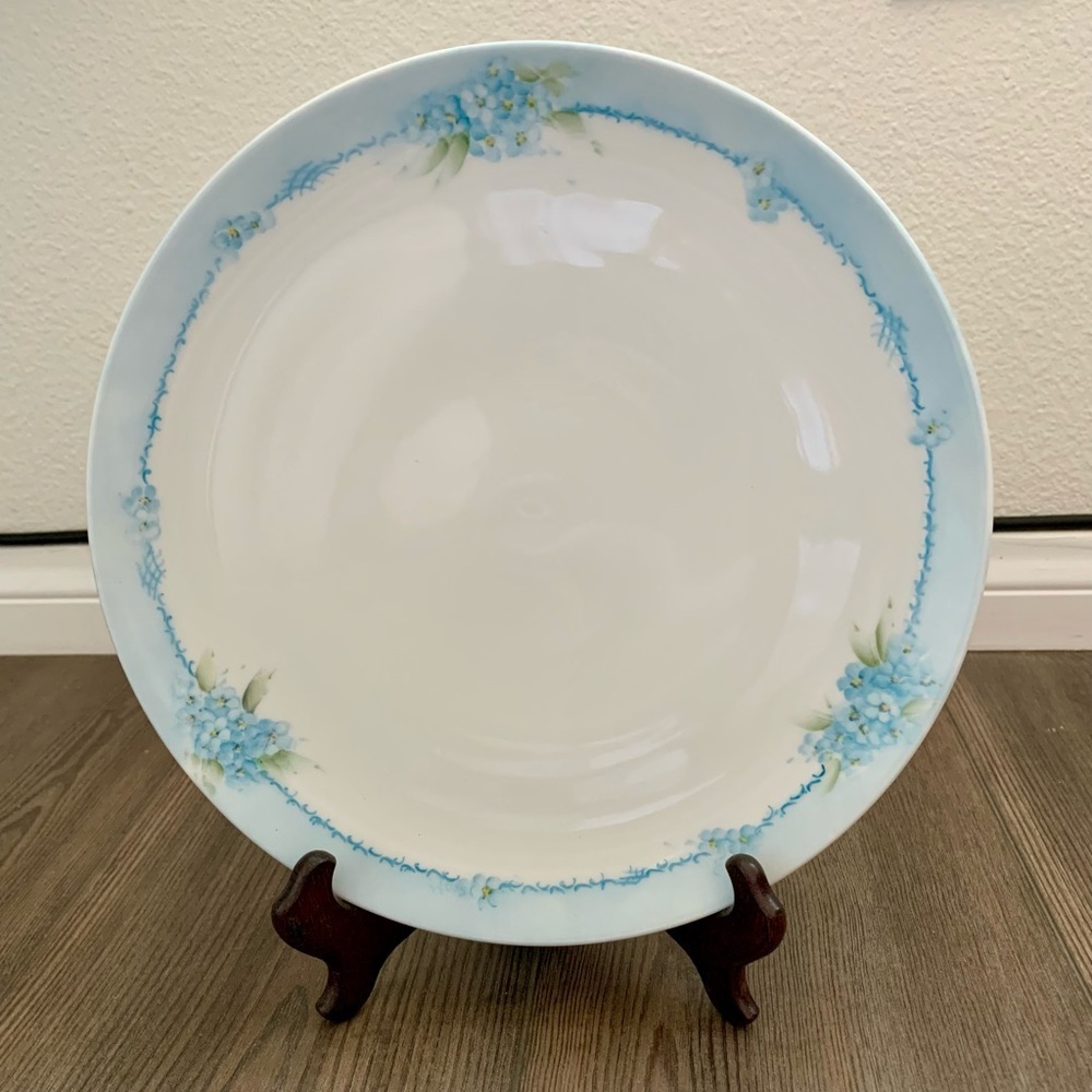 johann haviland bavaria germany plate 10.5”
